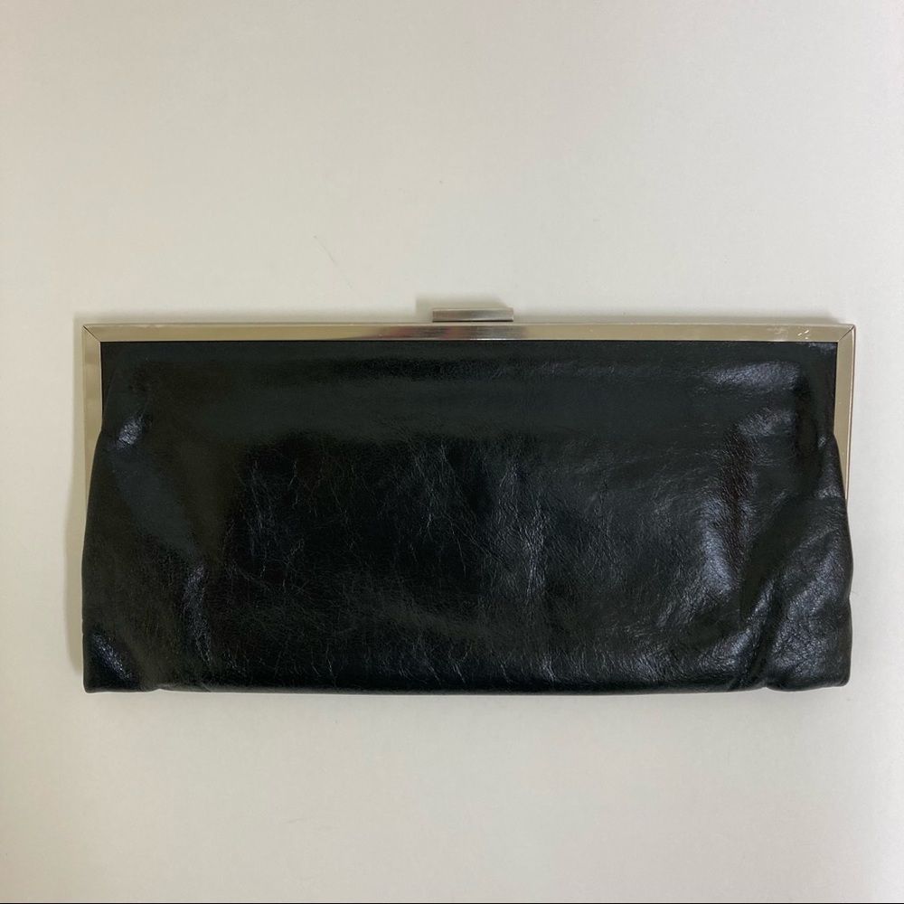 HOBO leather clutch / wallet black